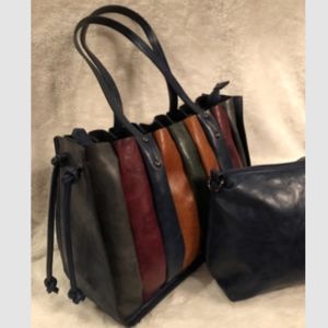 Faux leather bags